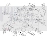 FreeMotion Proform 510 Rear Drive 10.0 ZE 500 ZLE Elliptical Latch Insert 285530-hydrafitnessparts