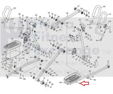 FreeMotion Proform NordicTrack Elliptical Right Pedal Plate 362855-hydrafitnessparts