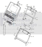 FreeMotion Reflex T11.8 Treadmill Display Console Assembly ETFM708105G 343496-hydrafitnessparts
