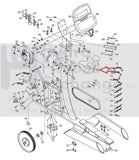 FreeMotion TV FMEL4505P0 Elliptical Front Cup Holder CC1107-hydrafitnessparts
