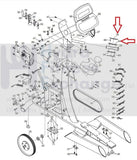 FreeMotion TV FMEL4505P0 Elliptical Hand Sensor Contact Plate Pulse Pair 172459-hydrafitnessparts