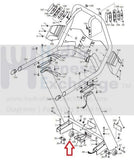 FreeMotion i7.7 Incline Trainer VMTL839075 Treadmill Transport Wheel GZ1112-hydrafitnessparts