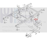 FreeMotion i7.7 VMTL839075 Treadmill Frame Foot Feet Rubber Pad 169068-hydrafitnessparts