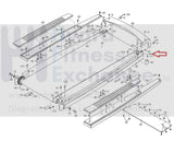 FreeMotion i7.7 VMTL839075 Treadmill Right Front Roller Guard 250710-hydrafitnessparts