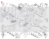 Freemotion Epic NordicTrack HealthRider Image Elliptical Hand Grip 244142-hydrafitnessparts