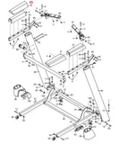 Freemotion Gold's Gym NordicTrack ProForm Treadmill Left Handrail Cover 324273-hydrafitnessparts