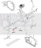 Freemotion Gold's Gym Proform Weslo Elliptical Mid Main Wire Harness 212502-hydrafitnessparts