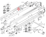 Freemotion Gold's Gym Weslo Healthrider Treadmill Screw 1/4"-2x1/4" 230327-hydrafitnessparts