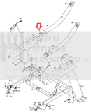 Freemotion Lifestyler Nordictrack Treadmill Handrail End Cap MFR-305125 312276-hydrafitnessparts