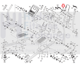 Freemotion NordicTrack Elliptical Front Upright Cover 16009 or 289970-hydrafitnessparts