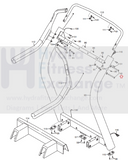 Freemotion NordicTrack HealthRider Treadmill Patch Bolt 3/8" -16 X 5" 280156-hydrafitnessparts