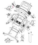 Freemotion NordicTrack ProForm Treadmill Console Fan Assembly 353324-hydrafitnessparts