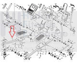 Freemotion NordicTrack Proform Elliptical Left Pedal Arm 314643-hydrafitnessparts