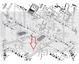 Freemotion NordicTrack Proform Elliptical Right Pedal Arm 314644-hydrafitnessparts