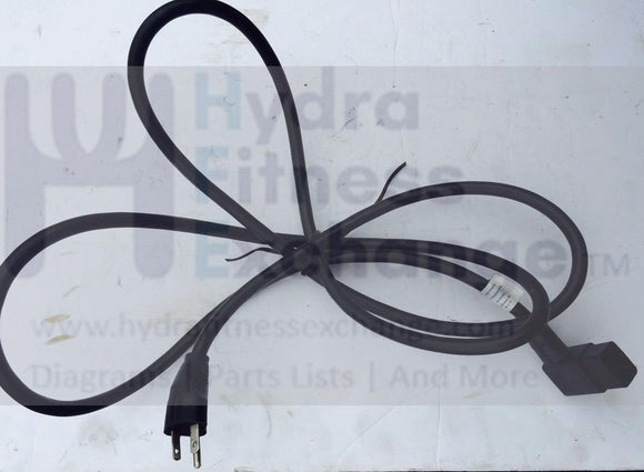 Freemotion Nordictrack Incline Trainer Treadmill OEM Power Cord 12' 182993-hydrafitnessparts