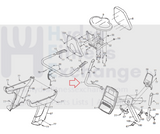 Freemotion Nordictrack Proform Recumbent Bike Left Handlebar 299618-hydrafitnessparts