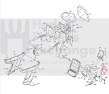 Freemotion Nordictrack Proform Recumbent Bike Right Handlebar 299615-hydrafitnessparts