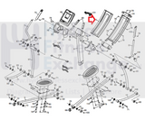 Freemotion Proform Reebok Elliptical Ramp Cover 70909 or 284766-hydrafitnessparts