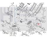 Freemotion Proform Reebok Elliptical Right Upper Body Leg Handlebar 285043-hydrafitnessparts