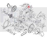 Freemotion Proform Reebok Elliptical Small Clevis Pin .496x1.375" 287080-hydrafitnessparts