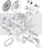 GOLD'S GYM Epic HealthRider Image Proform Weslo Elliptical CRANK 3/8" 234160-hydrafitnessparts