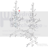 GOLD'S GYM NordicTrack Weider Benche Adjustment Knob 254539 now 432397-hydrafitnessparts