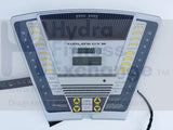 Gold's Gym Crosswalk 570 Console Upper Display Electronics Overlay & Board-hydrafitnessparts