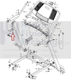Gold's Gym Epic Proform 6.0 RT PFTL395110 Treadmill Safety Latch Housing 358339-hydrafitnessparts