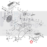 Gold's Gym HealthRider NordicTrack Elliptical Pedal Arm Outer Bushing 261587-hydrafitnessparts