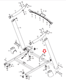 Gold's Gym HealthRider NordicTrack Proform Treadmill Bolt 3/8"-16x1.15" 296273-hydrafitnessparts