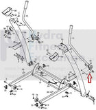 Gold's Gym HealthRider NordicTrack Treadmill Upper Body Arm Endcap 227163-hydrafitnessparts