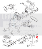 Gold's Gym Healthrider Proform Elliptical Base End Cap 223285-hydrafitnessparts