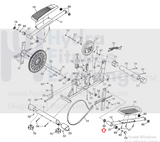 Gold's Gym Icon ProForm Weslo Elliptical Inner Pedal Arm Bushing 261585-hydrafitnessparts