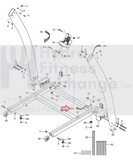 Gold's Gym Image NordicTrack Proform Reebok Treadmill Main Wire Harness 253669-hydrafitnessparts