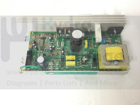 Gold's Gym NordicTrack 480 GGTL396080 Treadmill Motor Controller Original U-MC-2100-12A Board 408938-hydrafitnessparts