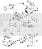 Gold's Gym NordicTrack Proform Elliptical Axle Adjustment Pin 223287-hydrafitnessparts