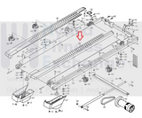 Gold's Gym NordicTrack Proform Reebok Treadmill Right Foot Rail 348533-hydrafitnessparts