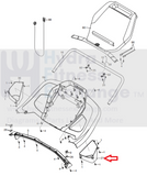 Gold's Gym NordicTrack Proform Reebok Treadmill Right Tray 324278-hydrafitnessparts
