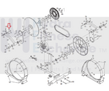 Gold's Gym Nordictrack Proform Elliptical Link Arm Axle 2.55" 247252-hydrafitnessparts