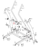 Gold's Gym ProForm Reebok Treadmill Resistance Cone Hub Cover 266984-hydrafitnessparts