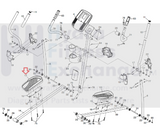 Gold's Gym Proform 510 315 ZLE 475 E 7.0 RE Elliptical Left Foot Pedal 333555-hydrafitnessparts