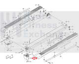 Gold's Gym Proform Reebok 690 LT 580 CS Treadmill Left Frame Foot 266403-hydrafitnessparts