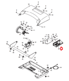 Gold's Gym Proform Treadmill Lower Motor Control Board Controller 328333-hydrafitnessparts