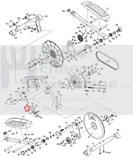 Gold's Gym Proform Weider Elliptical Idler Screw M8 - 1.25" x 45mm 247677-hydrafitnessparts