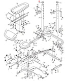 Gold's Gym Proform Weider Strength System Internal Round End Cap 246550-hydrafitnessparts