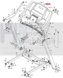 Gold's Gym Proform ZT4 300-PFTL395131 Treadmill Display Console Assembly 349011-hydrafitnessparts