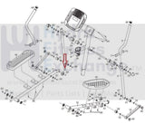 Gold's Gym Stride Trainer 500 Proform select 600 Wheel elliptical Roller XP 520-hydrafitnessparts