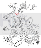 Golds Gym Weslo Indoor Cycles Resistance Brake Knob 356464-hydrafitnessparts