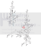 Gold's Gym XRS 20 - GGBE206150 Racks and Trees Console Upright Frame 371339-hydrafitnessparts