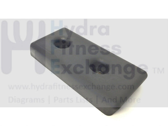 Health Rider Gold's Gym Proform Reebok Treadmill Left Rubber Foot Pad 187842-hydrafitnessparts